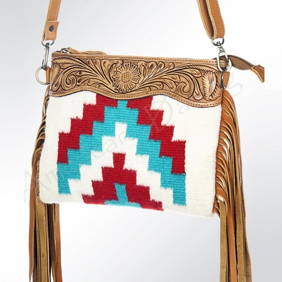 American Darling 9x10" Fringe Cross Body ADBGZ184H - Picture 1 of 1